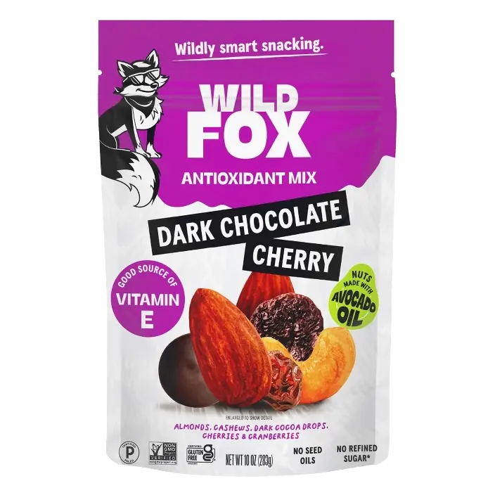 Wild Fox Antioxidant Dark Chocolate Berry Trail Mix, 10oz