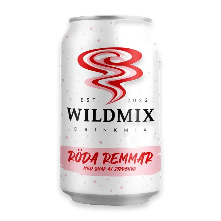 Drinkmix Röda Remmar 33cl WildMix