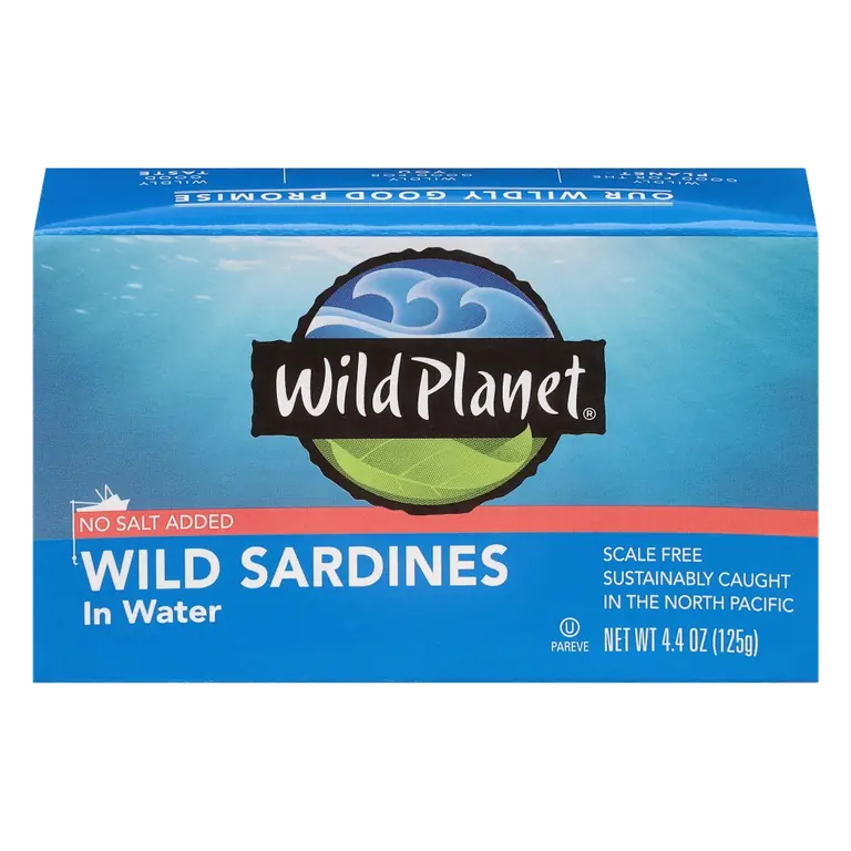 No Salt Added Wild Sardines in Water