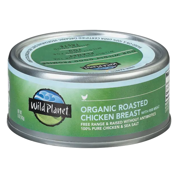 Organic Roasted Chicken Breast & Sea Salt