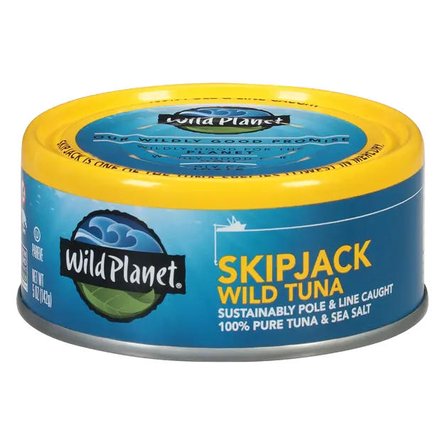 Sustainably Caught Skipjack Wild Tuna & Sea Salt
