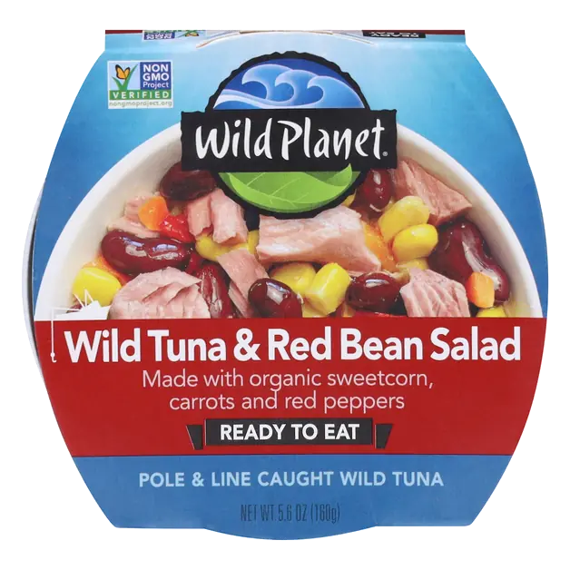 Sustainably Caught Wild Tuna & Red Bean Salad Ready To Eat Kit