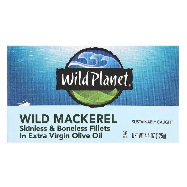 Wild Mackerel Fillets in Extra Virgin Olive Oil