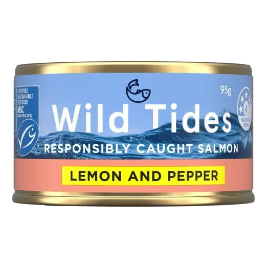 Salmon With Lemon And Cracked Pepper