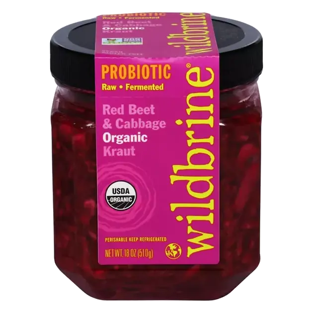Kraut, Organic, Red Beet & Cabbage, Probiotic