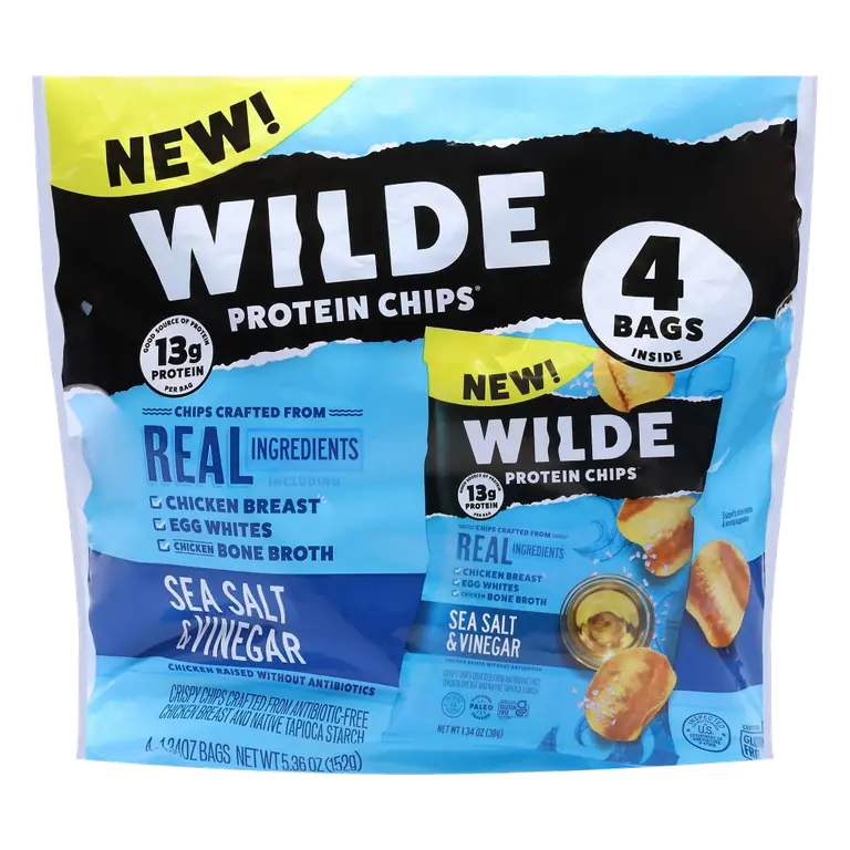 Sea Salt & Vinegar Protein Chips