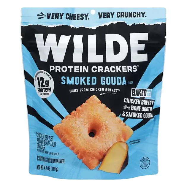 Smoked Gouda Protein Crackers