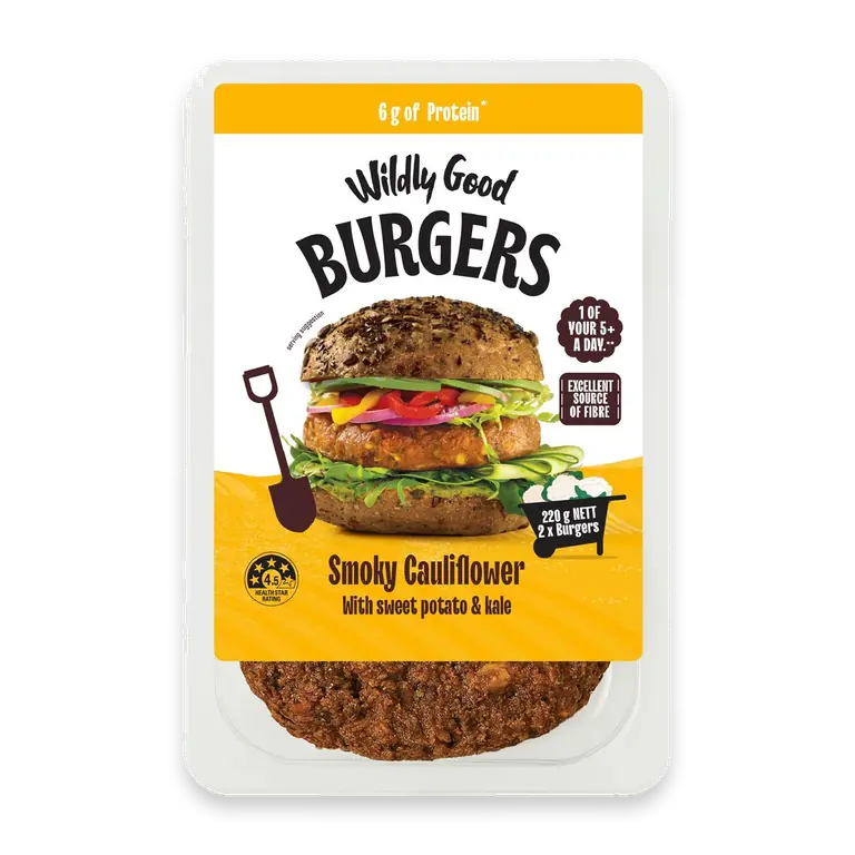 Smoky Cauliflower Burgers