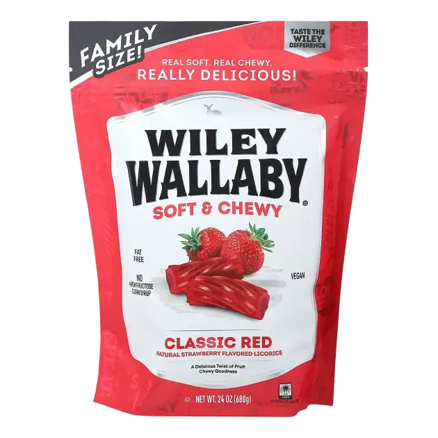 Licorice, Classic Red, Soft & Chewy, Family Size!