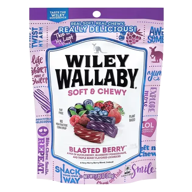 Soft & Chewy Blasted Berry Licorices