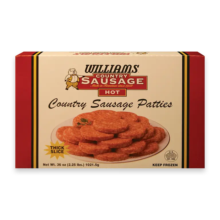 Hot Country Sausage Patties