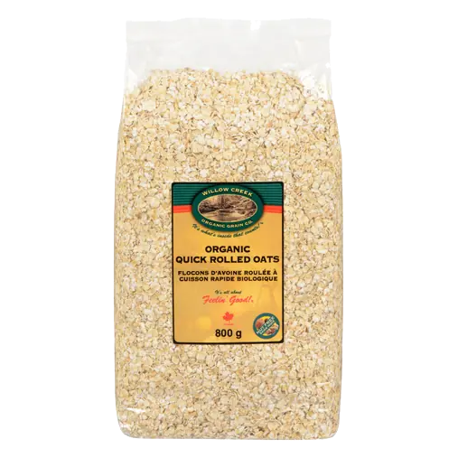 Organic Quick Rolled Oats 800 g