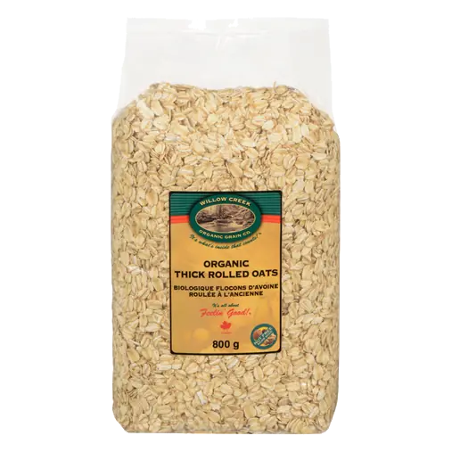 Organic Thick Rolled Oats 800 g