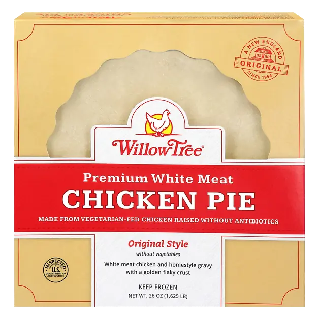 Original White Meat Chicken Pie without Vegetables Frozen Meal