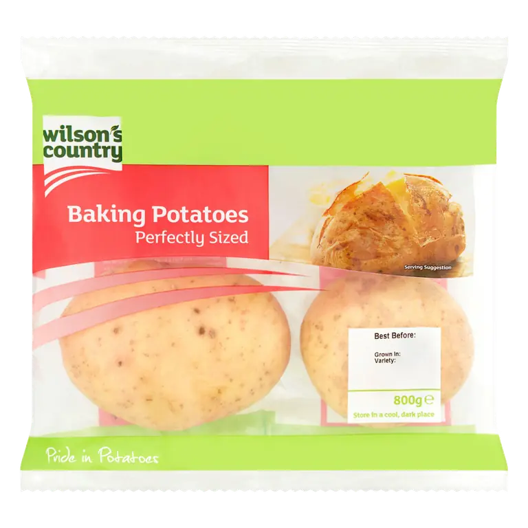 Wilson's Country Baking Potatoes 800g