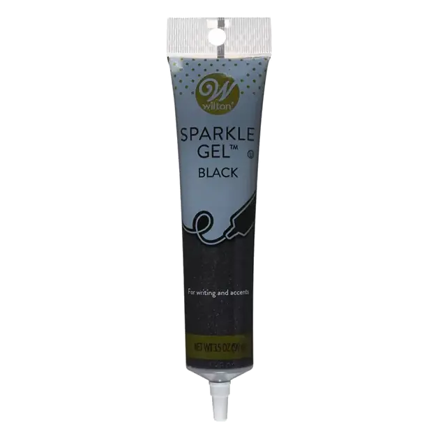 Black Sparkle Gel
