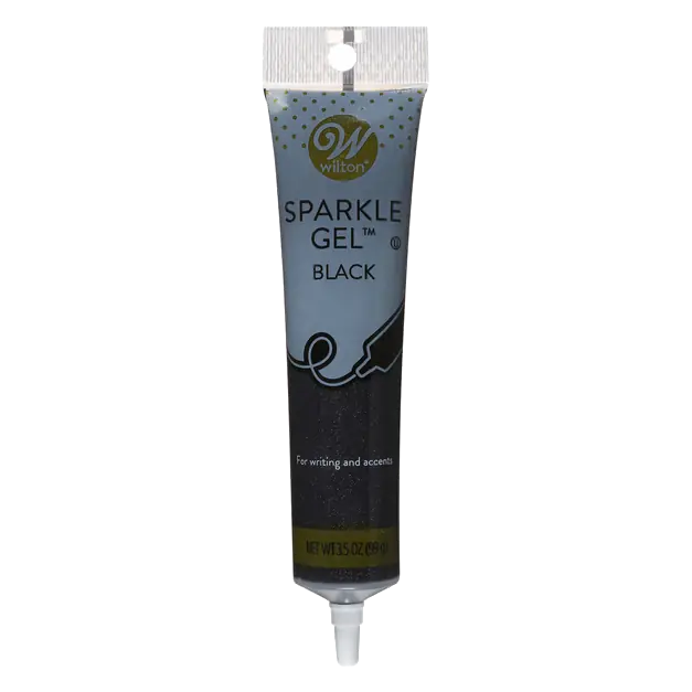 Black Sparkle Gel