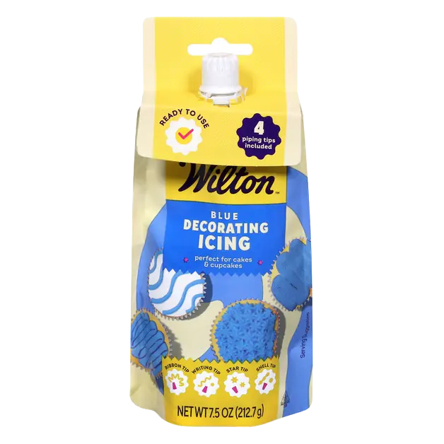Blue Decorating Icing