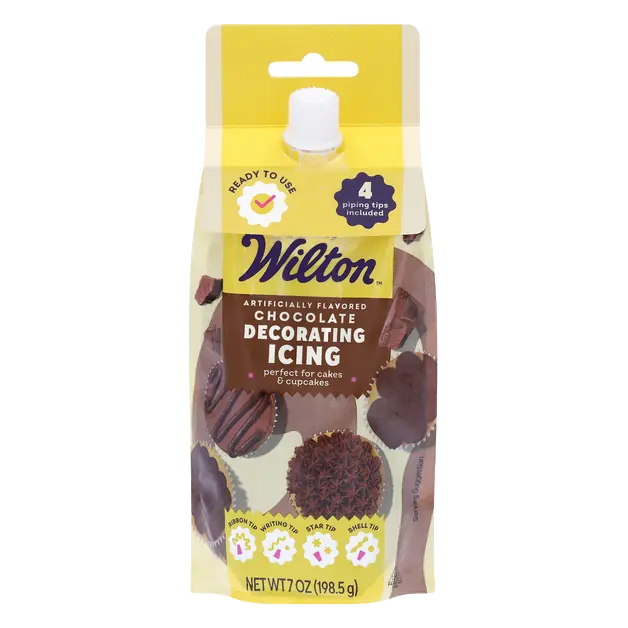 Chocolate Decorating Icing with Tips