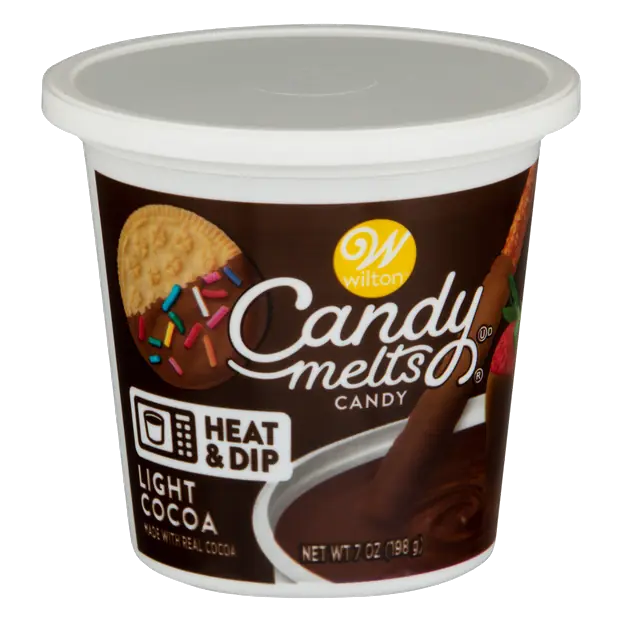 Light Cocoa Candy Melts Heat & Dip