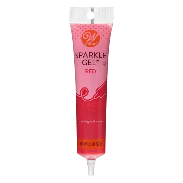 Red Sparkle Gel
