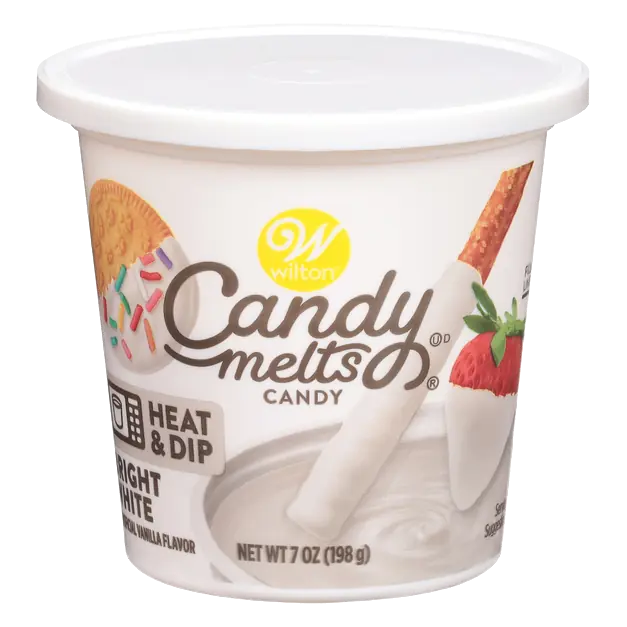 Vanilla Flavored Bright White Candy Melts Heat & Dip
