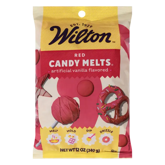 Vanilla Flavored Red Candy Melts