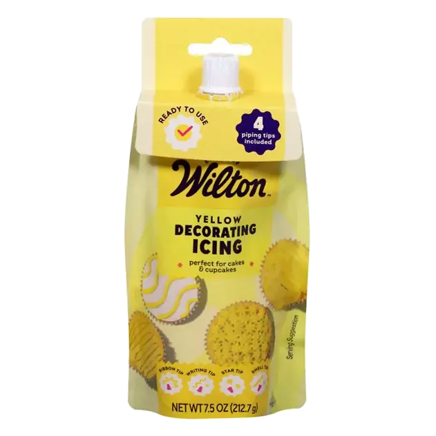 Yellow Decorating Icing