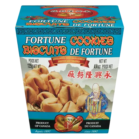 Wing Cookies Fortune 125 g