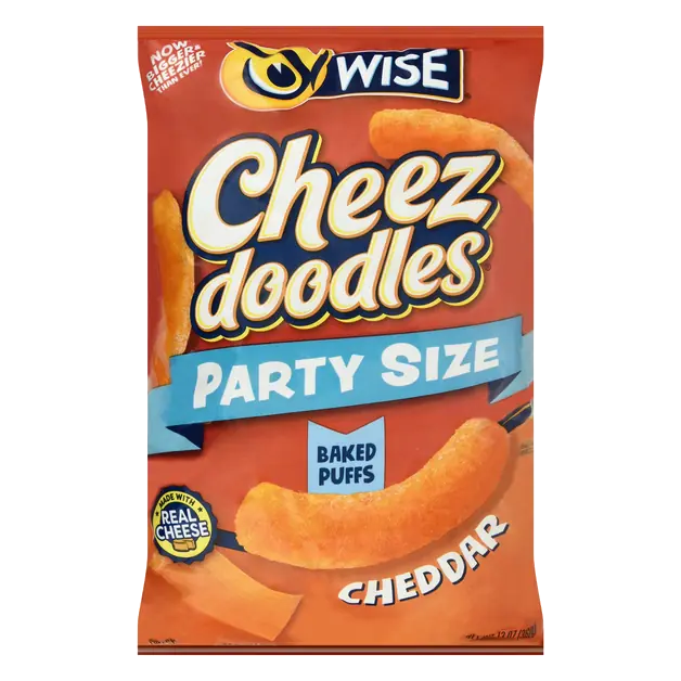 Cheez Doodles Cheddar Baked Puffs Party Size