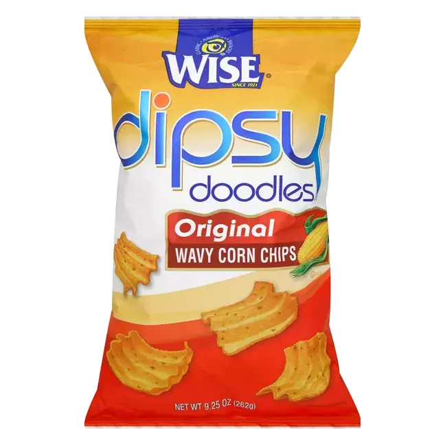 Dipsy Doodles Corn Chips, Wavy, Original