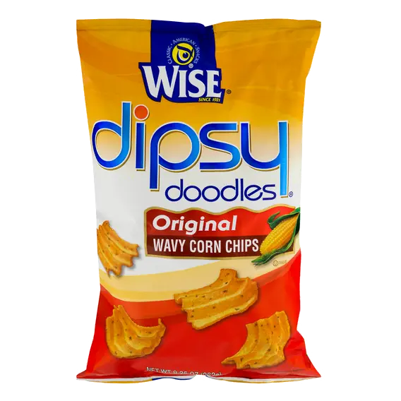 Dipsy Doodles Corn Chips Wavy
