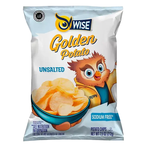 Golden Potato Potato Chips, Unsalted
