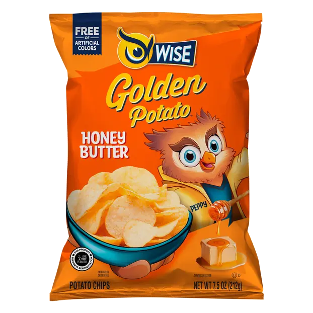 Honey Butter Golden Potato Chips