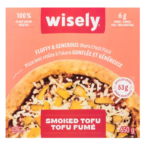Frozen Pizza Okara Crust Smoked Tofu 650 g