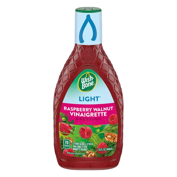 Light Raspberry Walnut Vinaigrette Dressing