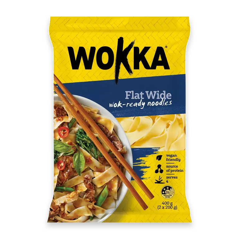 Flat Wide Noodles