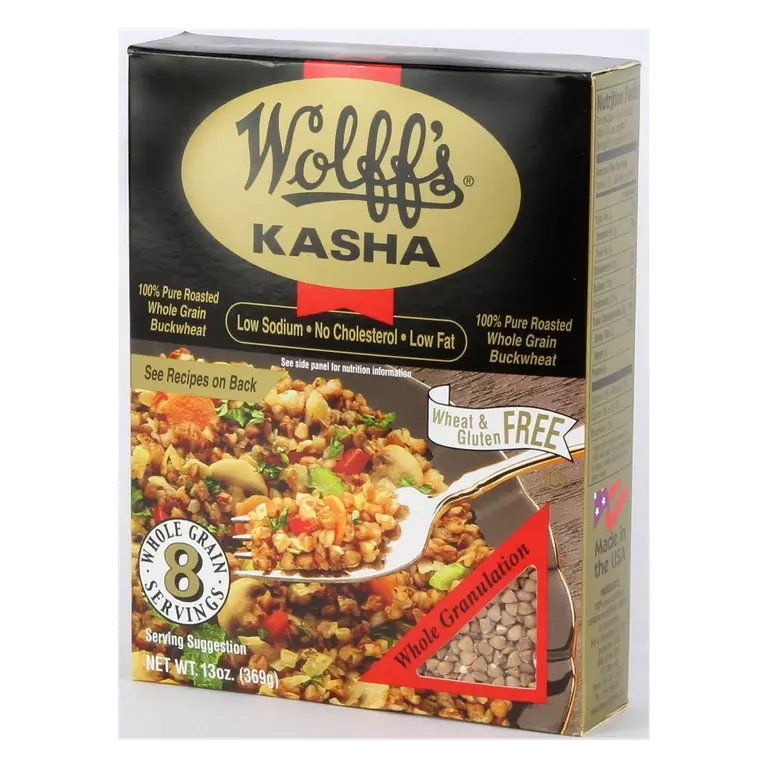 Wolff's Whole Buckwheat Kasha, 13oz