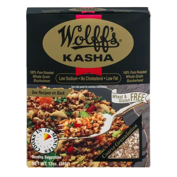Kasha Gluten Free Coarse Granulation Whole Grain Buckwheat