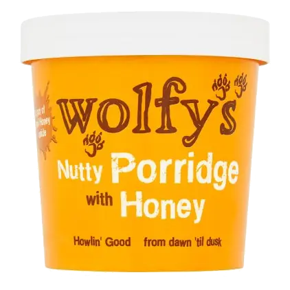 Nutty Porridge With Honey Pot
