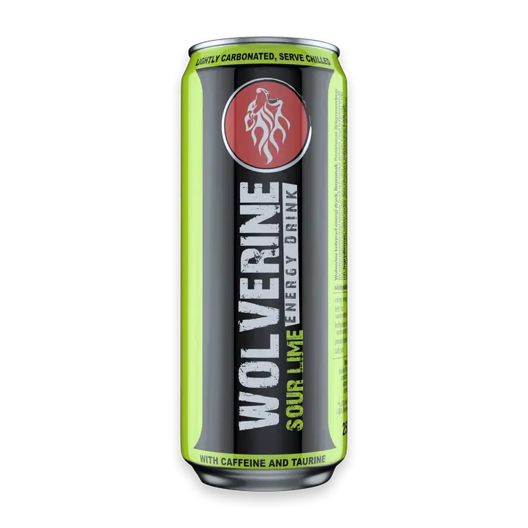 Energidryck Wolverine Sour Lime