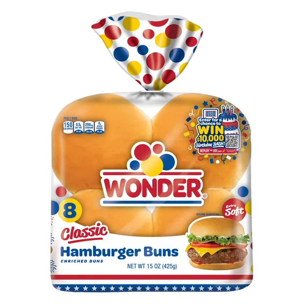 Classic Hamburger Buns - 8 ct