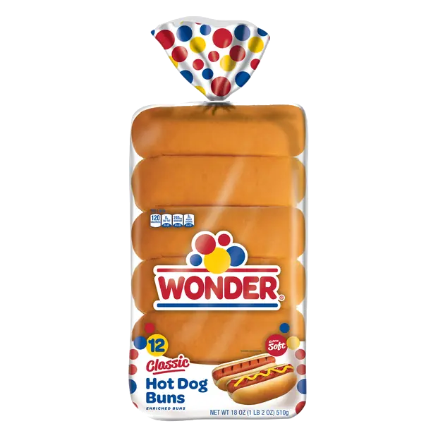 Classic Hot Dog Buns - 12 ct