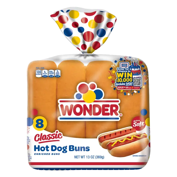 Classic Hot Dog Buns - 8 ct