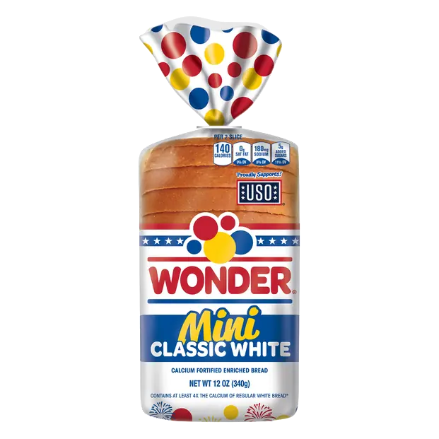 Mini Classic White Bread Sliced