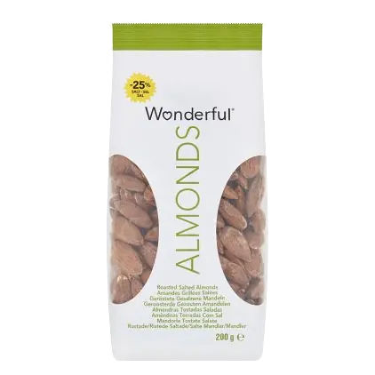 Almonds Roasted & Lightly Salted