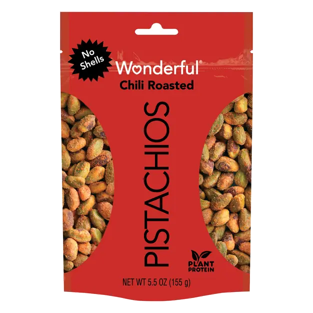 Chili Roasted No Shells Pistachios