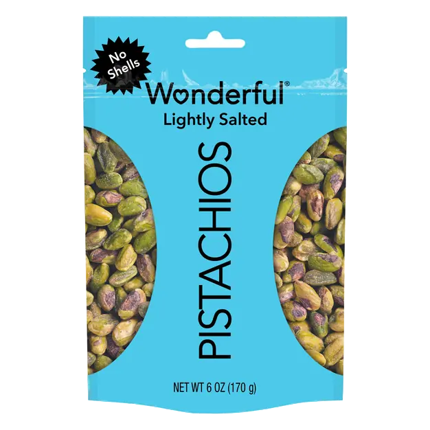 Lightly Salted Pistachios No Shells