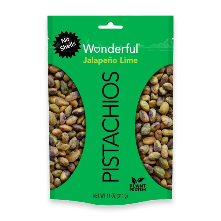 No Shell Jalepeno Lime Pistachios