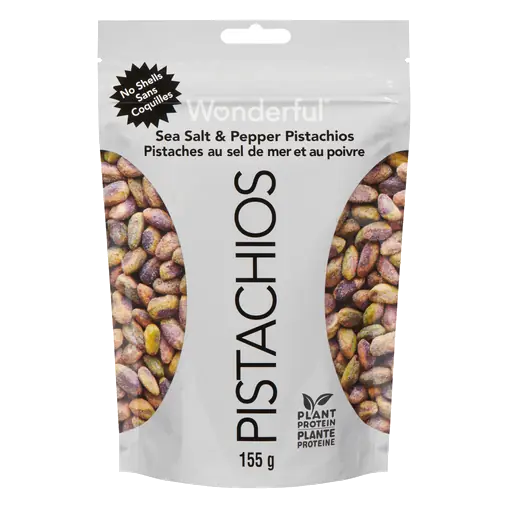 No Shell Pistachios Salt & Pepper 155 g
